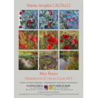 Marie-Angèle Castillo "Mes fleurs"