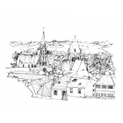 "Sur la promenade de Guinette 1"