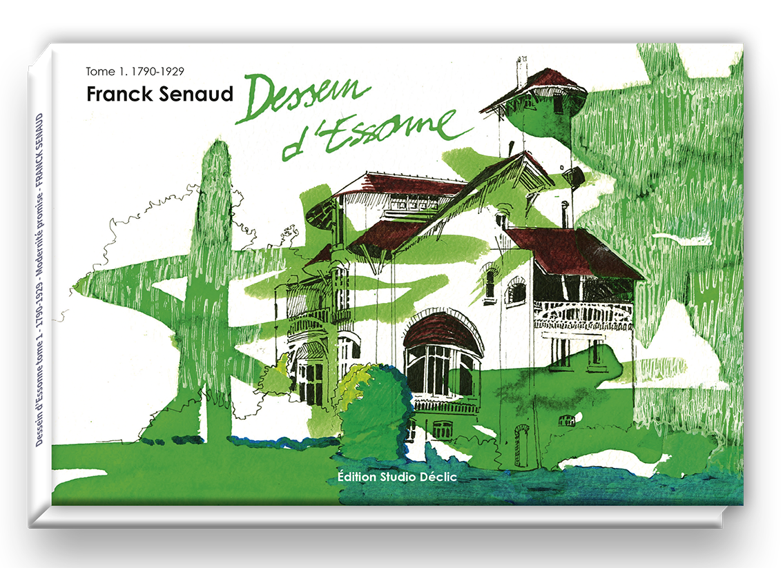 Couverture du livre Dessein d'Essonne de Franck Senaud