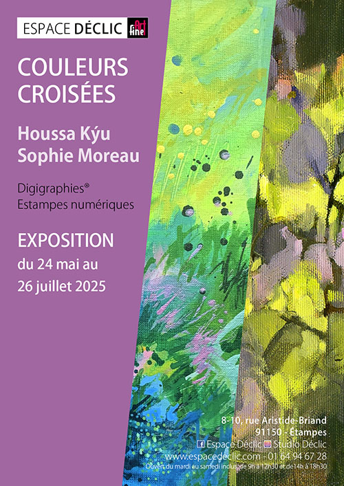 Affiche Couleurs croisées
