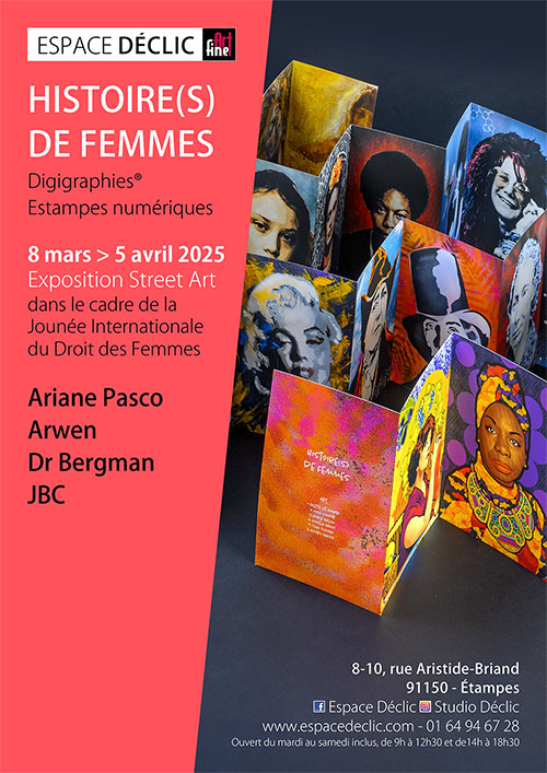 Affiche Histoire de femme Espace Declic