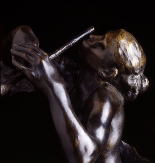 La joueuse de flûte (détail)