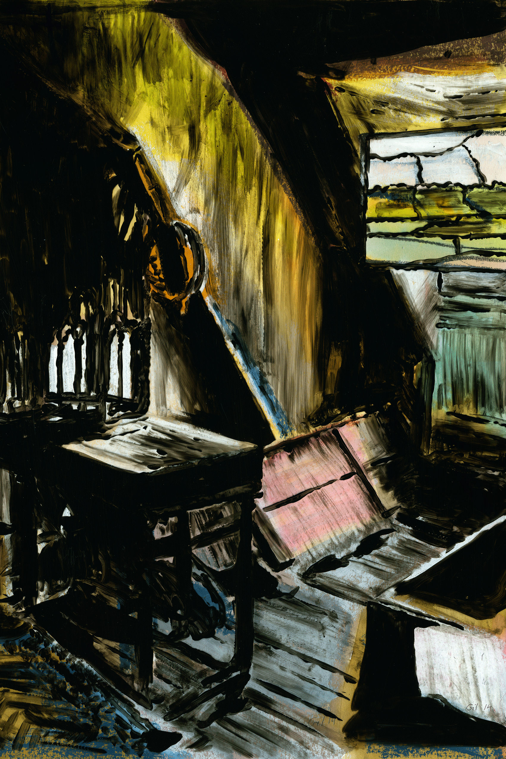 « Dans la mansarde 4 »