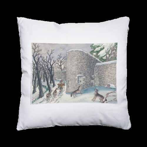 « Le berger de Loups devant la Tour du Loup à Etampes »