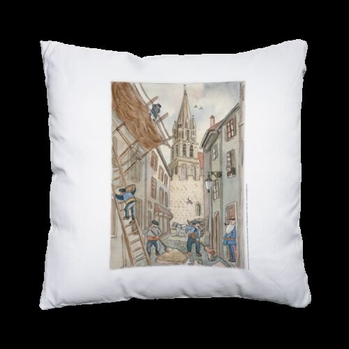 « Les maçons dans l'impasse au bois à Notre Dame d'Etampes »