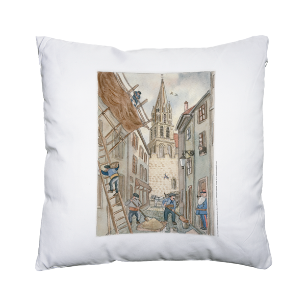 « Les maçons dans l'impasse au bois à Notre Dame d'Etampes »