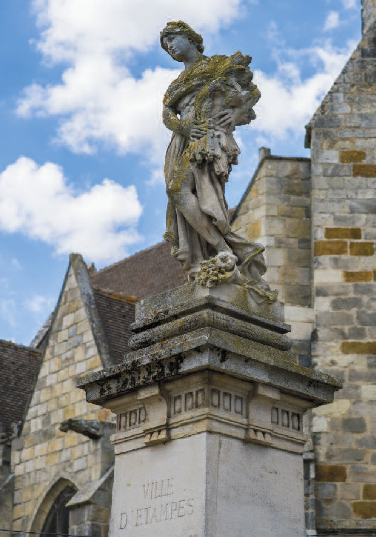 Fontaine de la place Saint-Gilles - Étampes - 2016