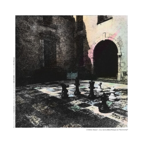 Cour de la Bibliothèque en PixChromie®