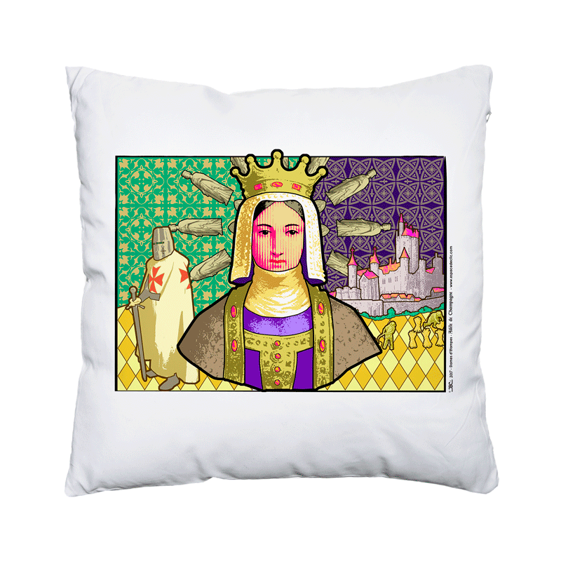 « Coussin Adèle de Champagne »