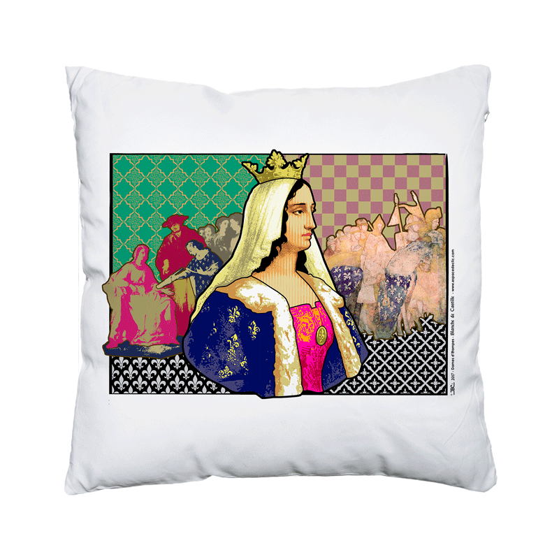 « Coussin Blanche de Castille »