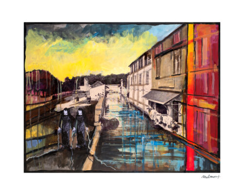 Lavoirs sur la rivière