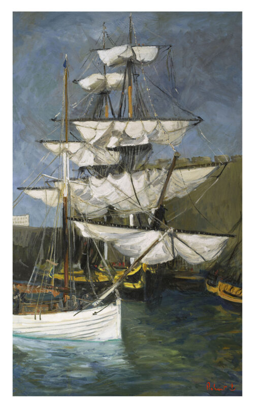 Le salut de l'Hermione