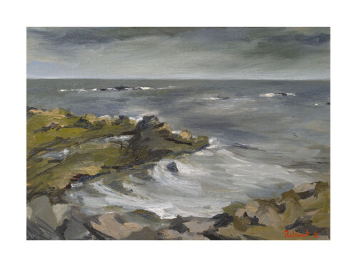 L'ile d'Yeu, marée montante forte