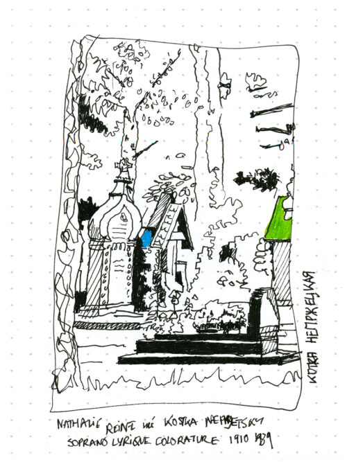 Cimetière russe à Ste Geneviève des bois