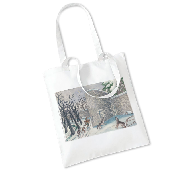 « Le berger de Loups devant la Tour du Loup à Etampes »