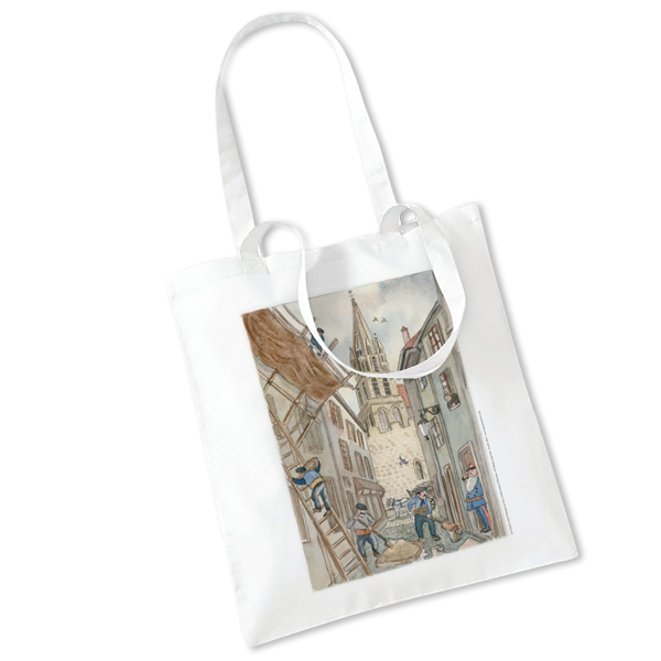 « Les maçons dans l'impasse au bois à Notre Dame d'Etampes »