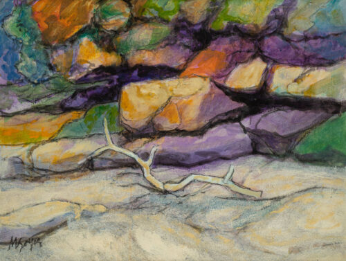 Rochers dans les bois