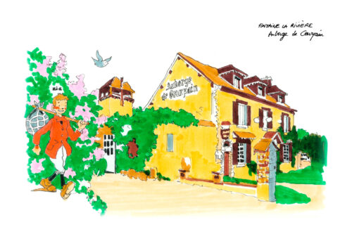 Fontaine - La - Rivière - Auberge de Courpain