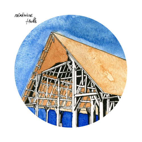 Méréville - Halles Rond