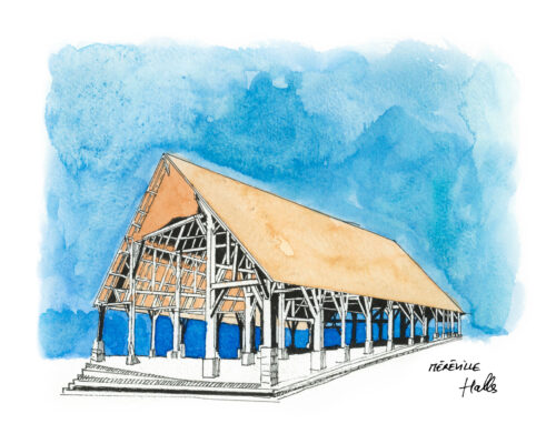 Méréville - Halles