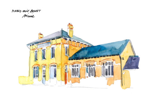 Plessis - Saint - Benoit - Mairie