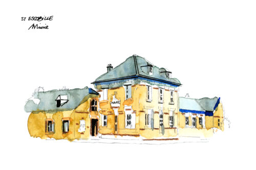 Saint - Escobille - Mairie