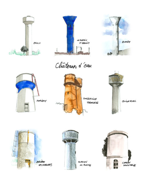 Sud Essonne - Châteaux d'eau