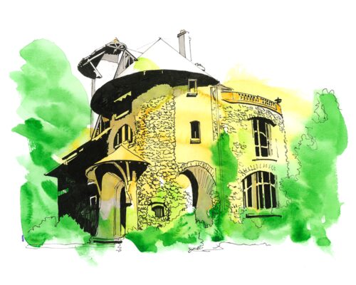 Villemoisson-Guimard contreplongee