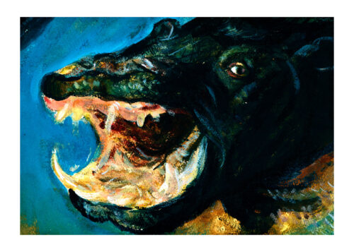 La bête (D'après Rubens)