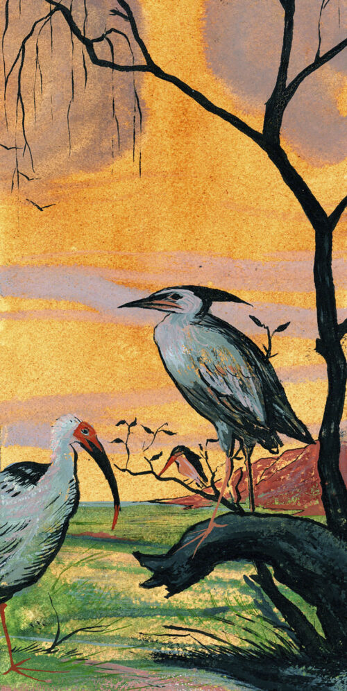 L'arbre mort (d'après artiste japonais inconnu)