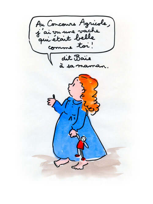 Une vache belle comme toi, maman