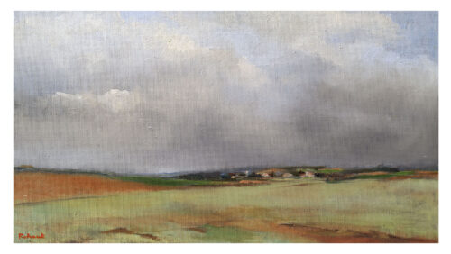 La pluie sur la plaine