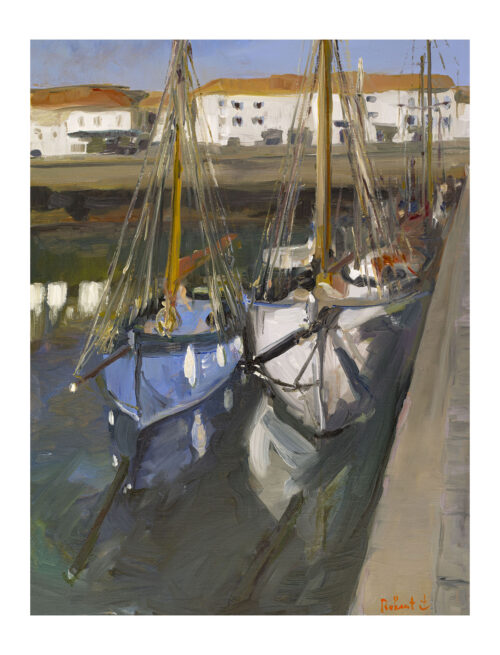 Les vieux gréments à Port Joinville