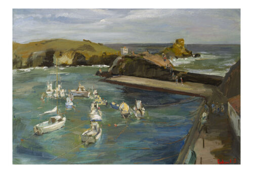 L'ile d'Yeu, le port de la Meule