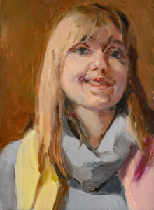 Autoportrait de Nathalie Gobin