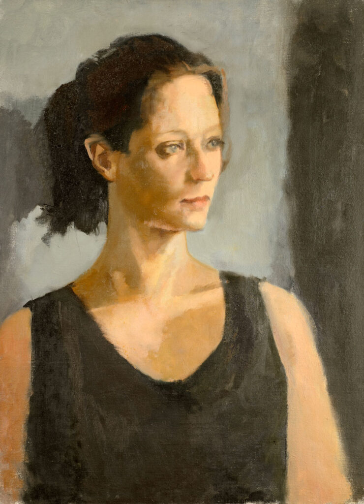 Portrait de Joëlle Léonard par Nathalie Gobin