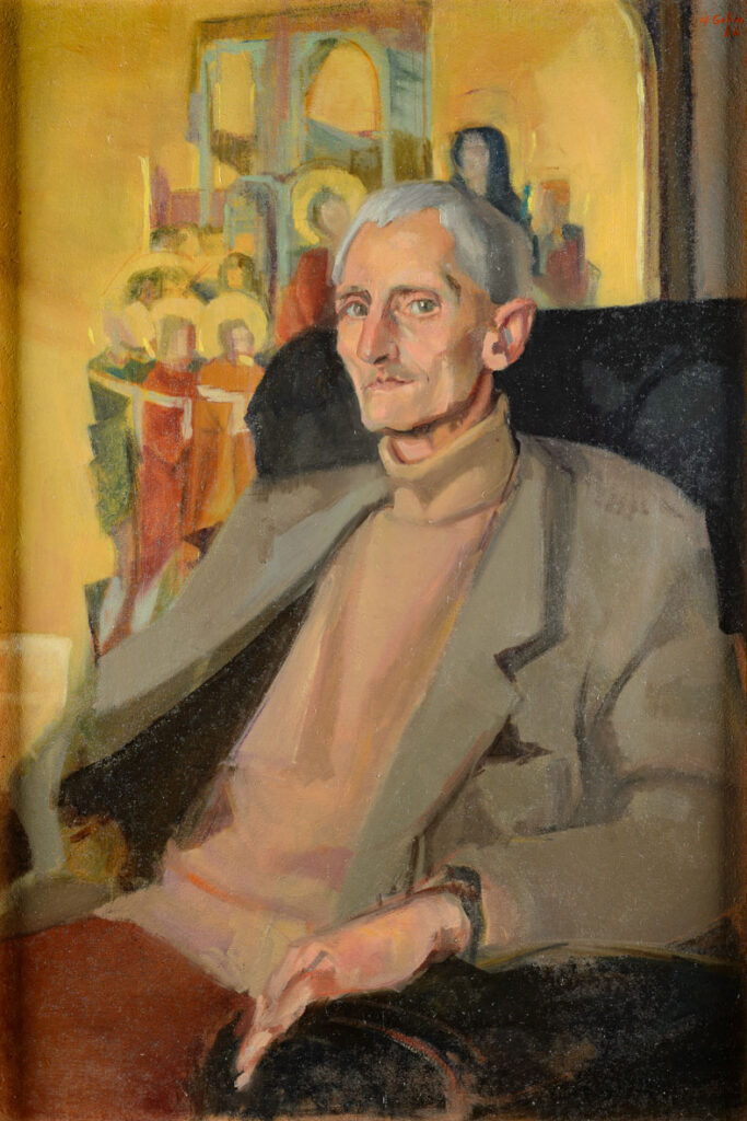 Portrait de Philippe Lejeune par Nathalie Gobin