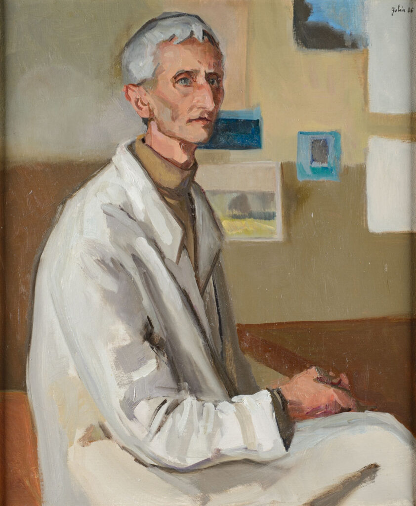 « Portrait de Philippe Lejeune » de Nathalie Gobin