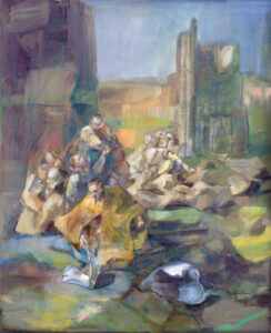 16 Cassiciacum, huile sur panneau 73x60cm Philippe Lejeune