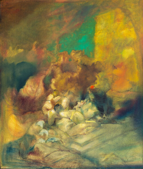 19 L’Epouse d’Osée, huile sur panneau 66x56cm Philippe Lejeune