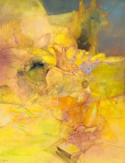 5 La Vocation, huile sur toile 96x74cm Philippe Lejeune