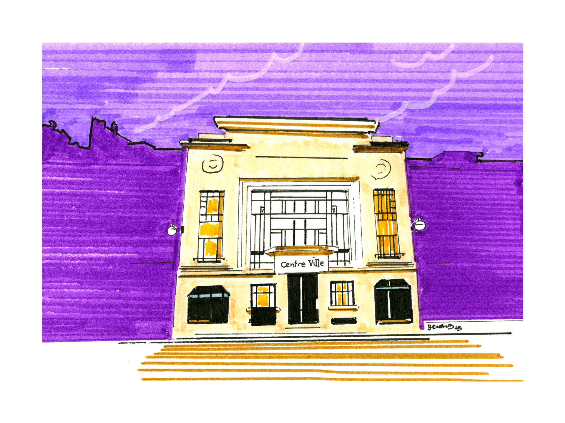 Etampes - Galerie marchande