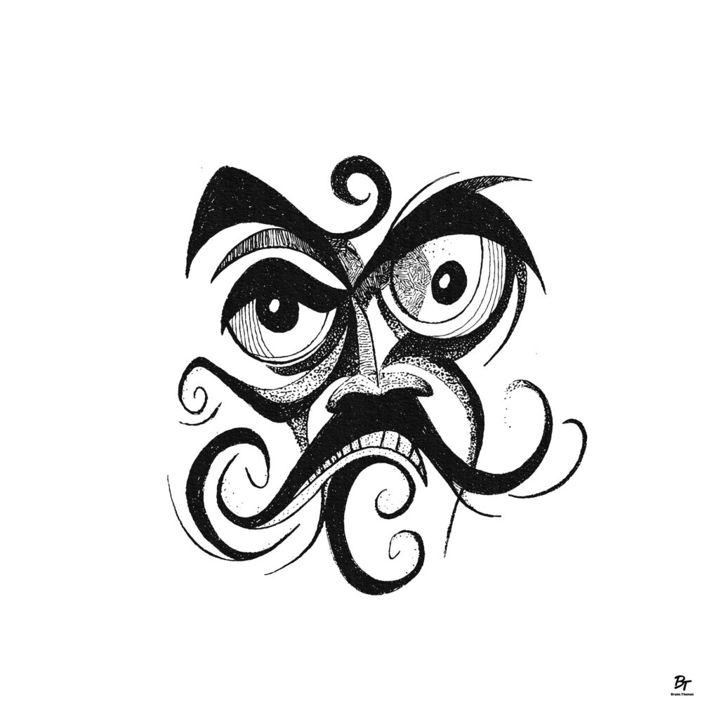 Moustache Bruno Thomas