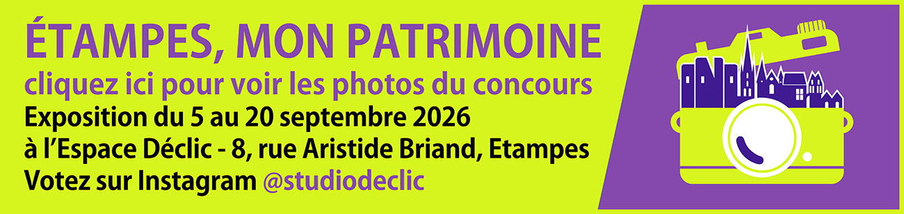 Banniere concours photo Studio Déclic
